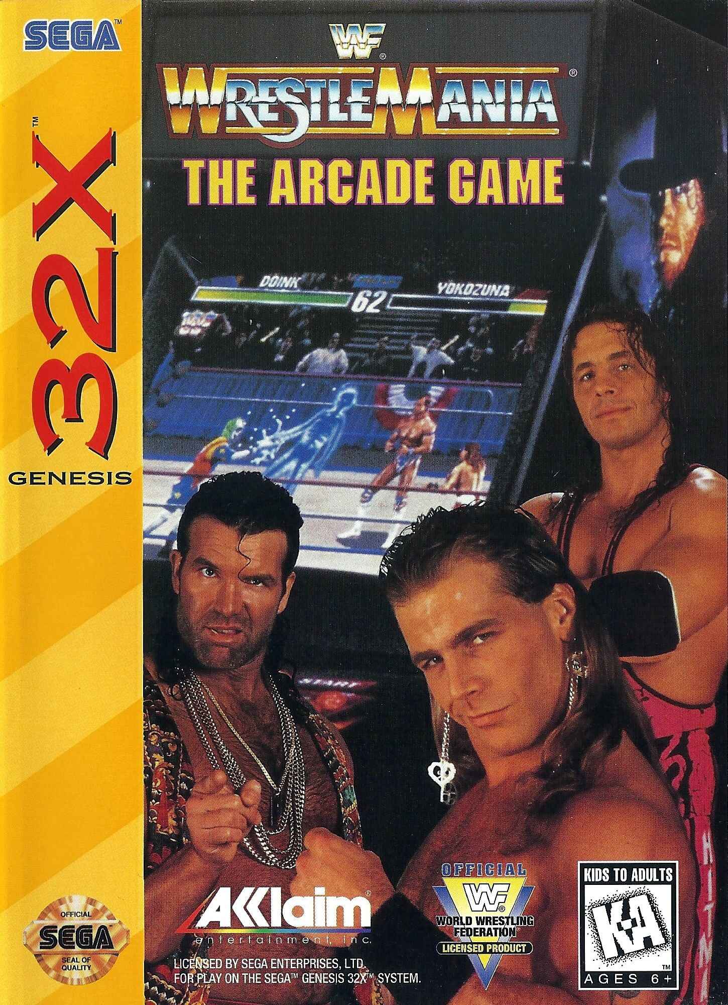 WWF WrestleMania: The Arcade Game